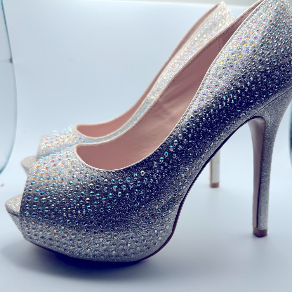 Elegant & Sexy Evening high heel platform shoe